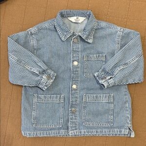 H&M Denim Chore Jacket - 4T